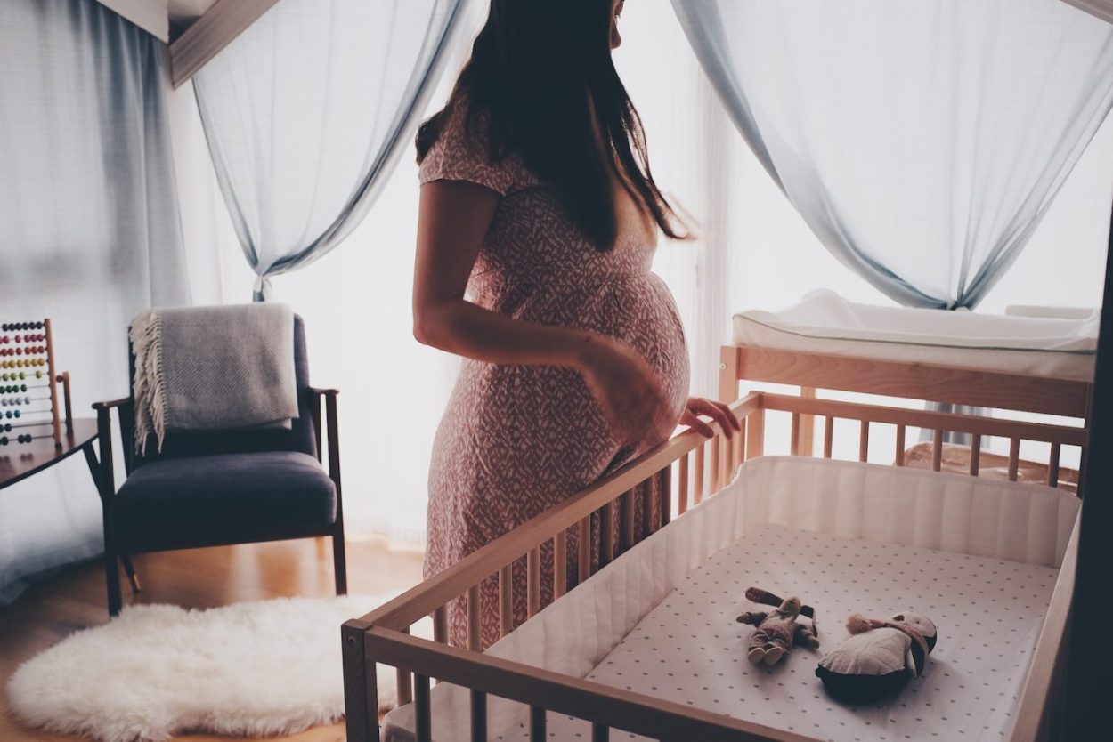 mujer con 40 semanas de embarazo